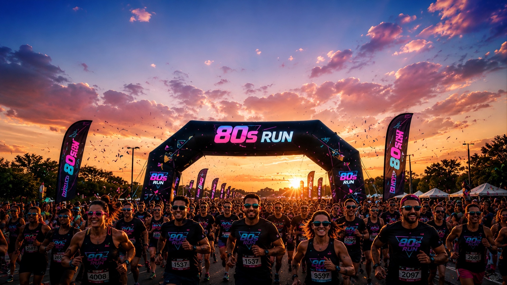 80s RUN en el Hipódromo de San Isidro